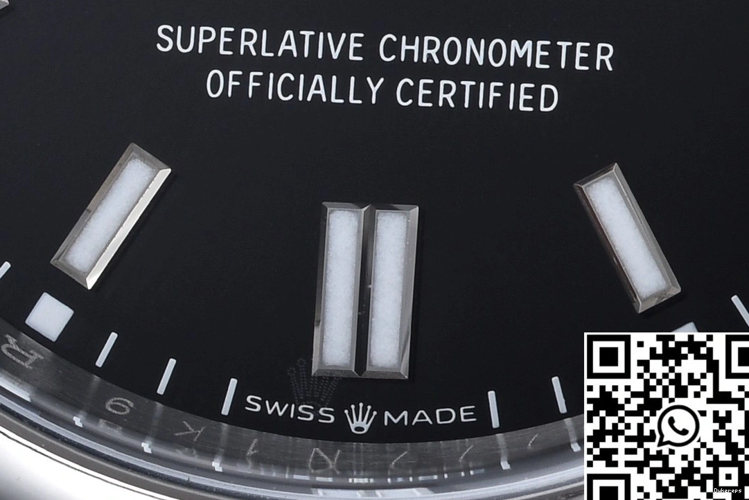 M124300-0002 Rolex Perpetual Oyster 41MM Black Dial Clean Factory 0309